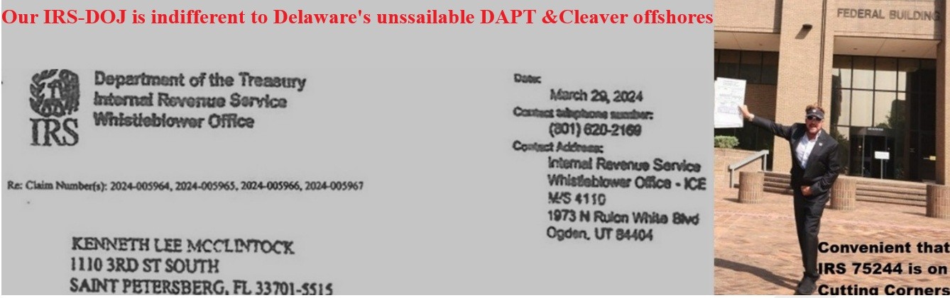 IRS Whistleblower Document and Man at Federal Building