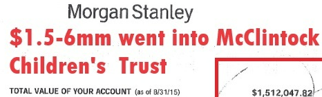 Morgan Stanley Trust Statement Snippet